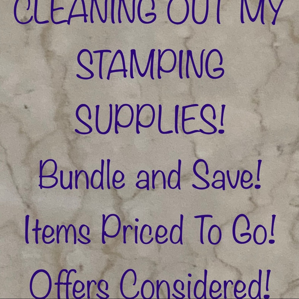 Rubber stamp collection - lots of Stampin’ Up!